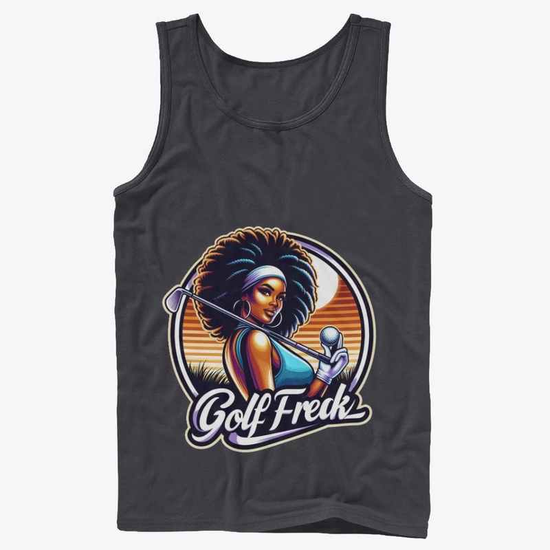 GOLF FREAKS BLACK WOMEN'S CLOTHING 