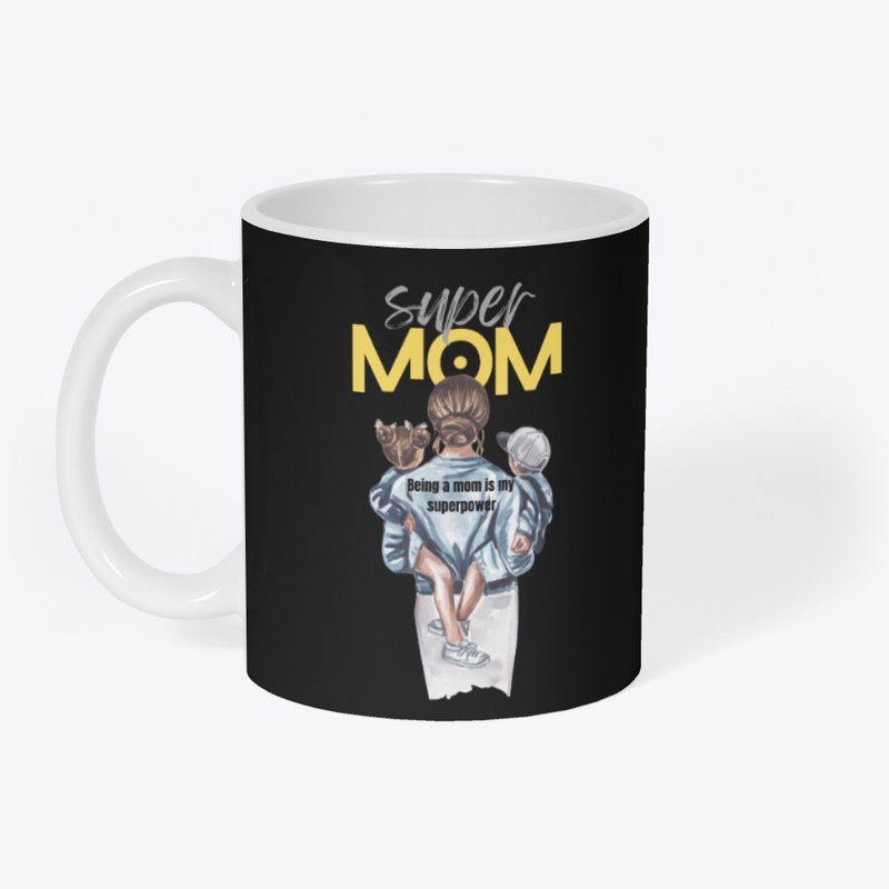 Super Mom Unisex Heavy Cotton Tee 