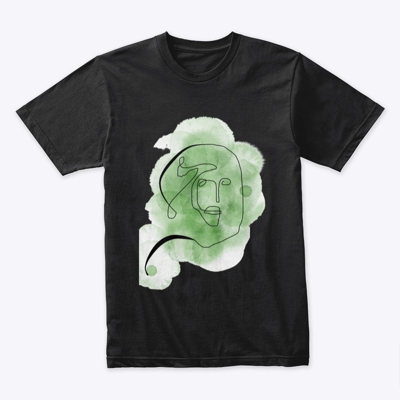 green faces
