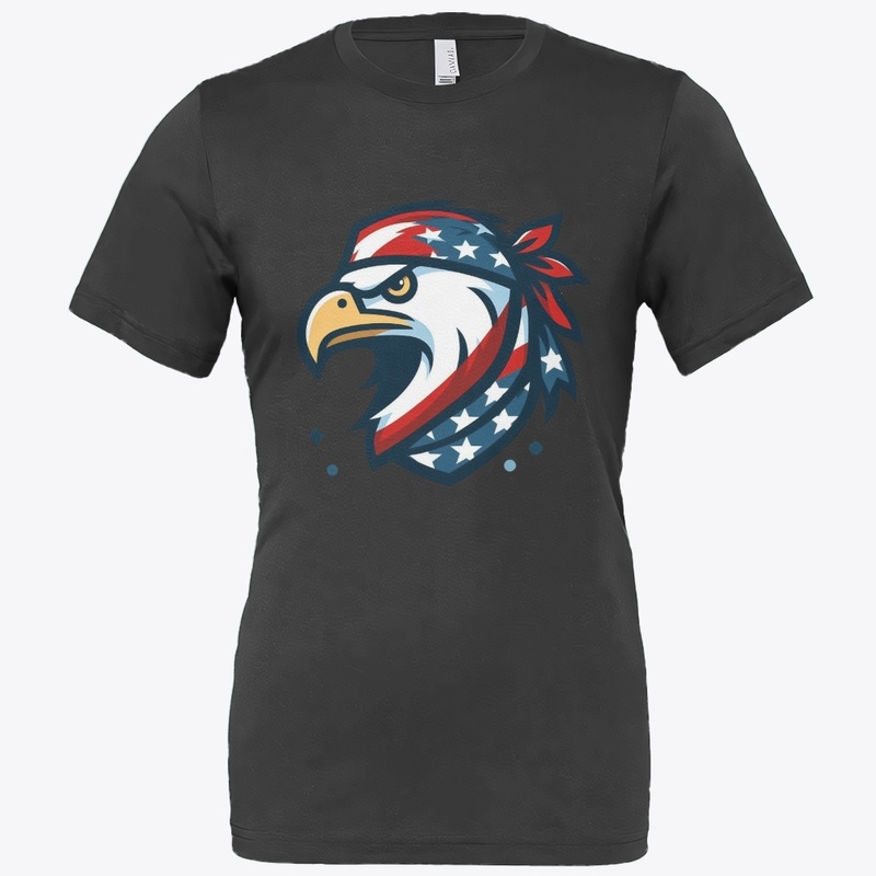 2025 Eagle Bandana July 4th Tee