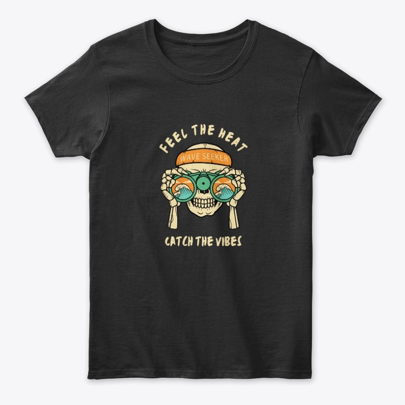 Wave Seeker Black T-shirt