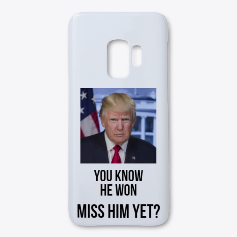 You Know He Won - black letter listing