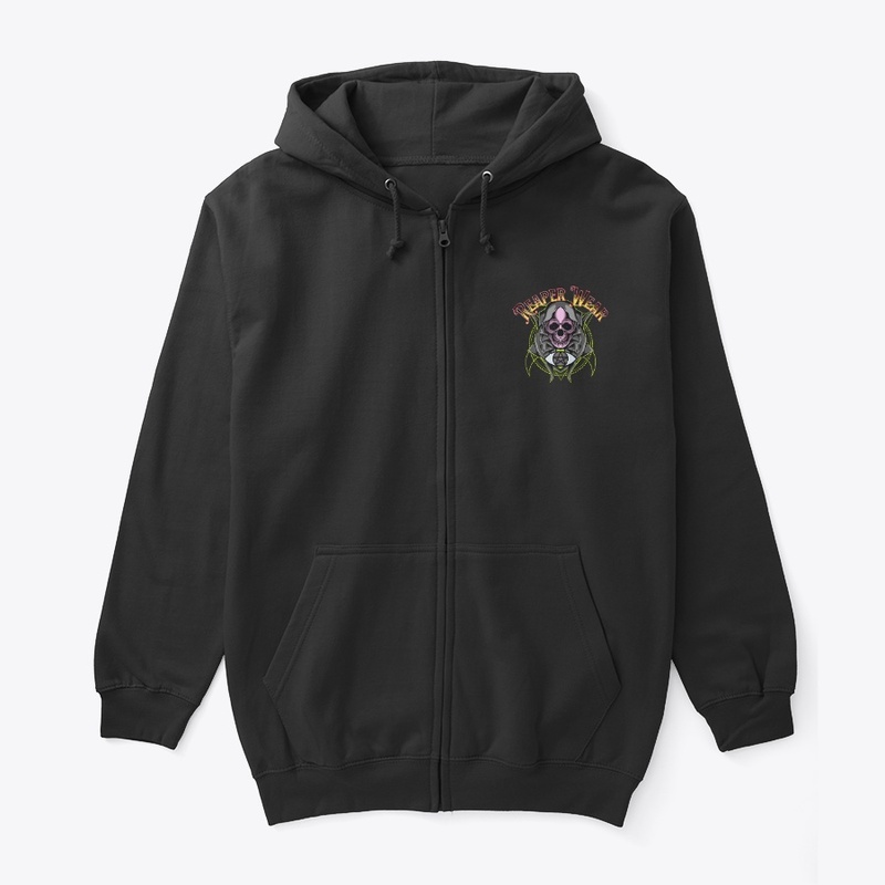 RW Hooded Skull Pentagram Eye