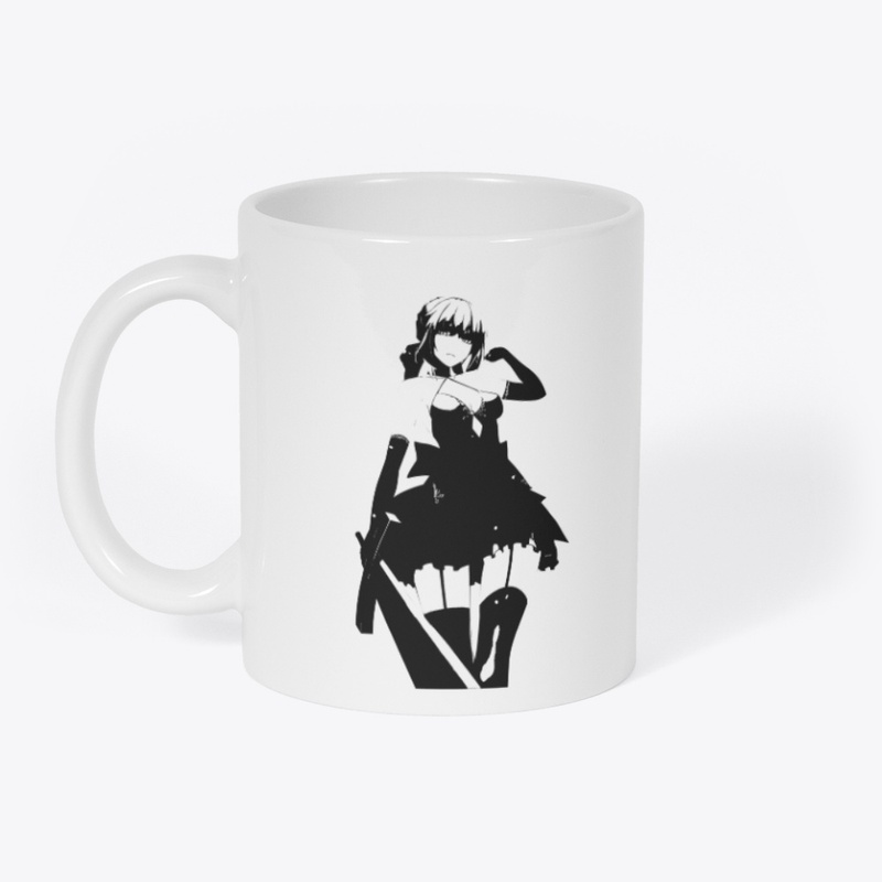 Anime Girl Coffee Cup