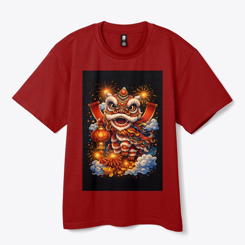 Lunar New Year Lucky Lion Tee