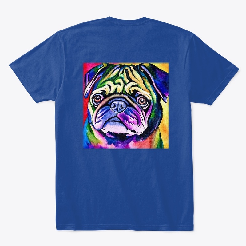 Colorful Pug Collection