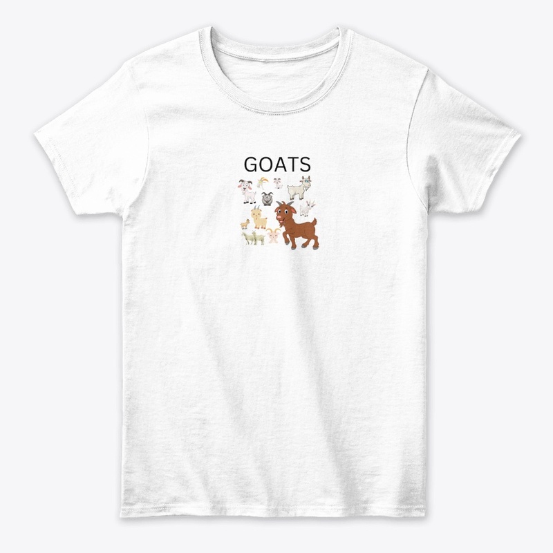 Funny Cartoon Goats