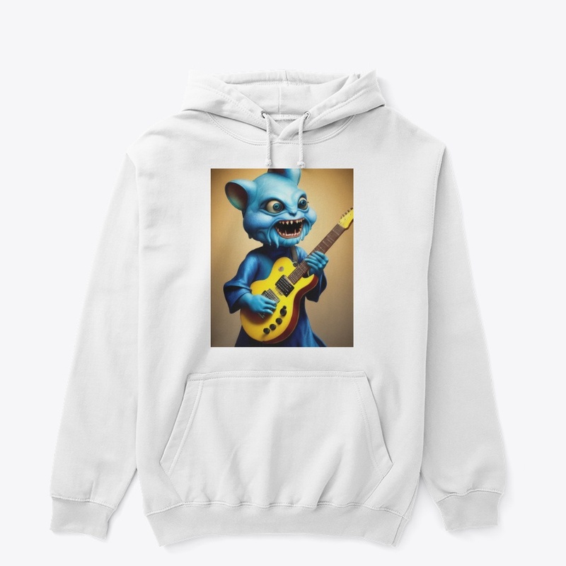 Strange Creature Jamming on Guitar