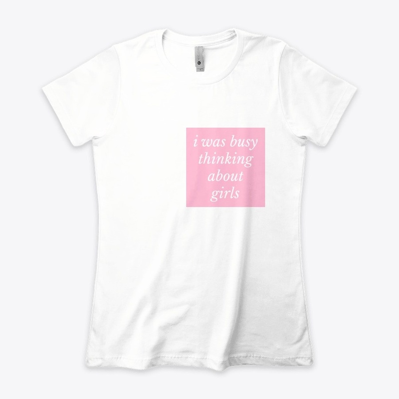 i was busy thinking about girls