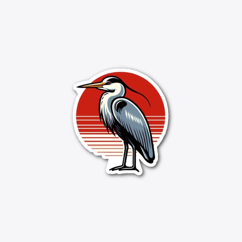 JAPAN CULTURE Series 1 - Heron