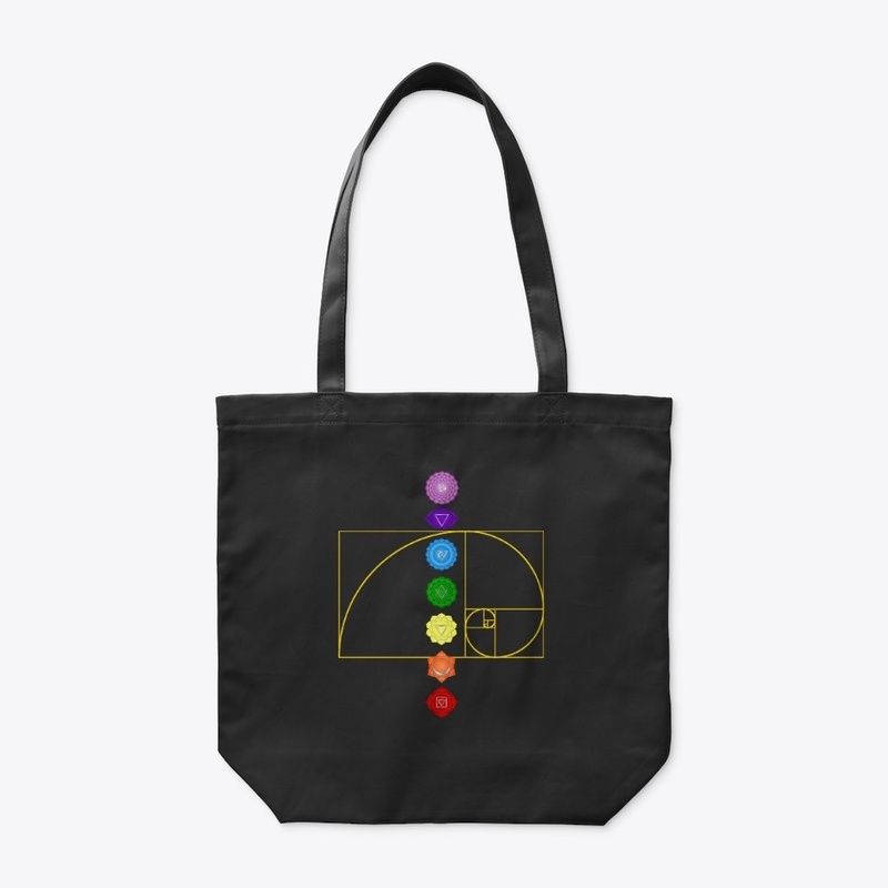 Fibonacci Golden Spiral 7 Chakras