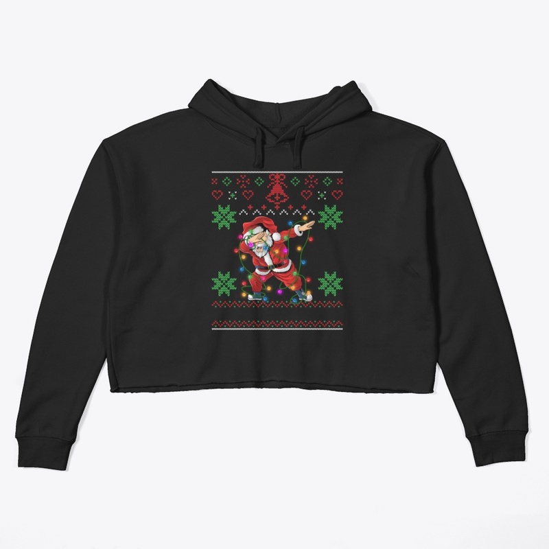 Dabbing Santa Ugly Christmas Design