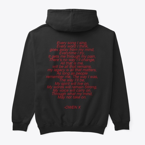 Owen X 2.0 Black Maglietta Back
