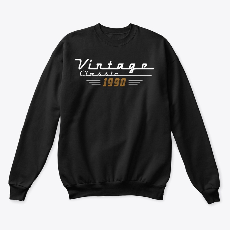 Vintage Classic 1990 Birthday Tee Shirt