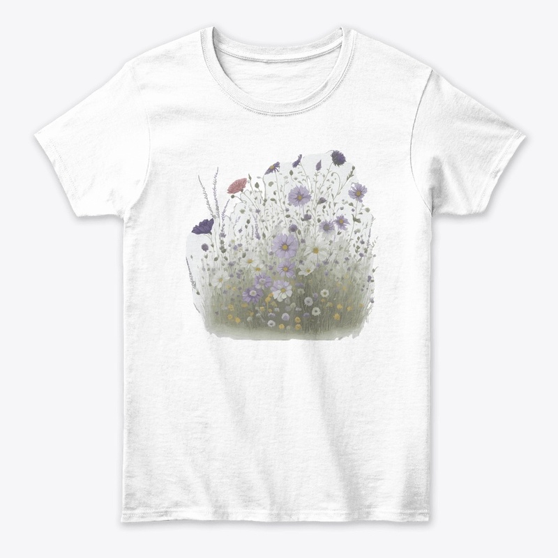 Meadow Bliss: Wildflower Art Print