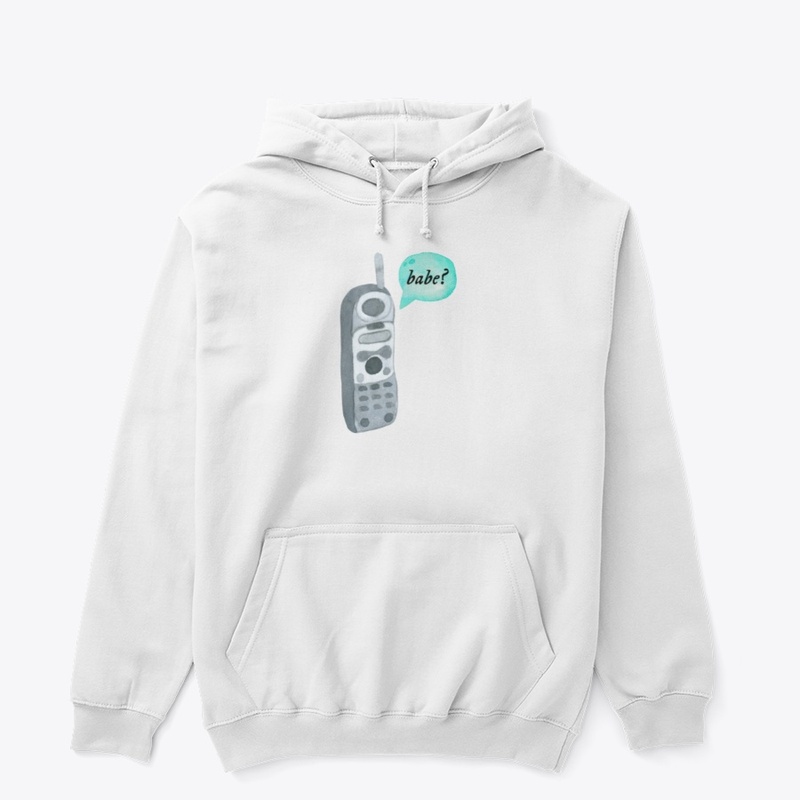 Babe watercolor phone design