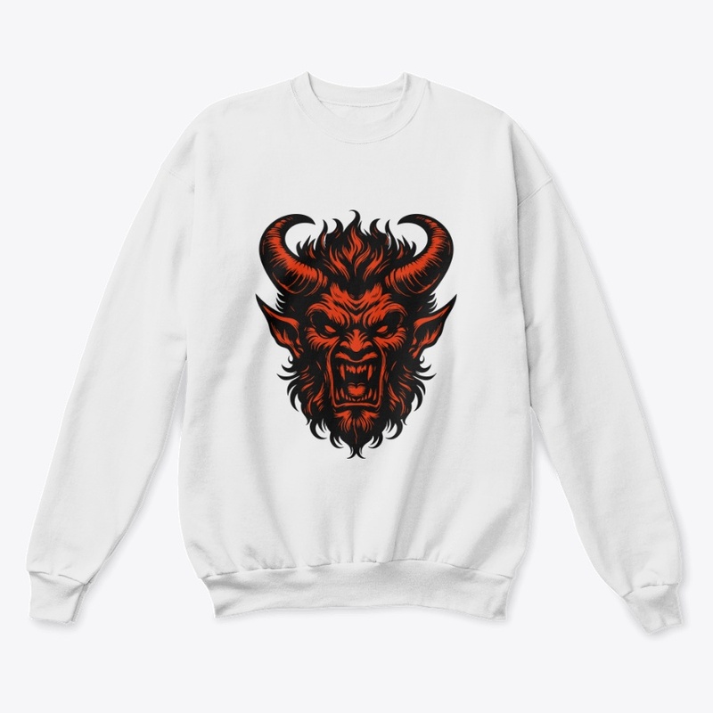 Powerful Devil Head Graphic