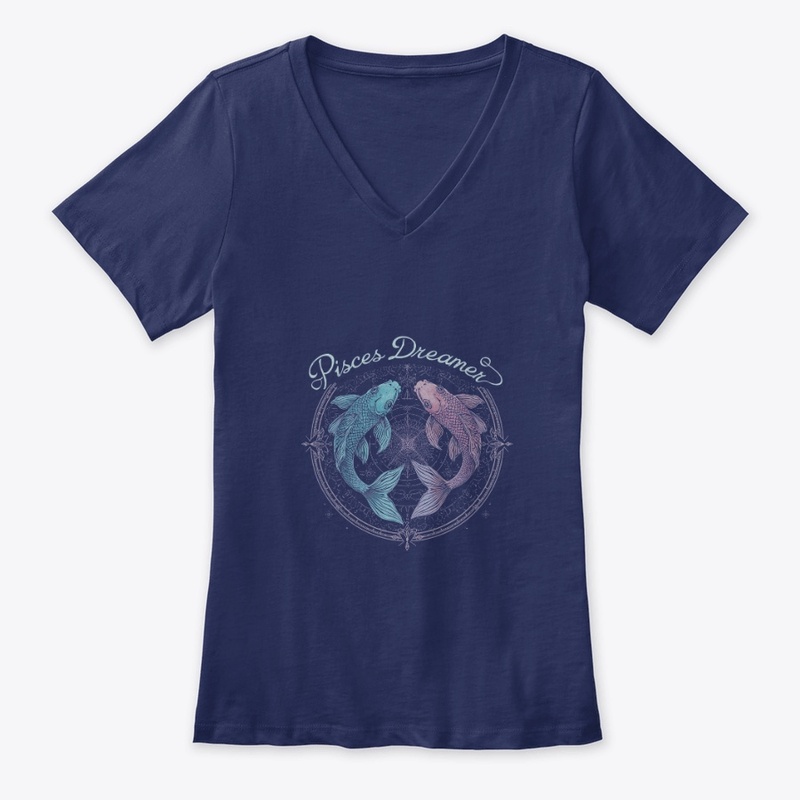 Pisces Dreamer Zodiac design