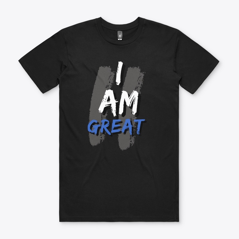 I am Great #2 (Blue)