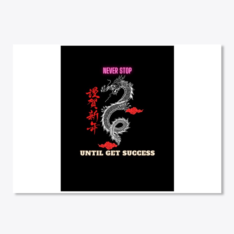 Never stop