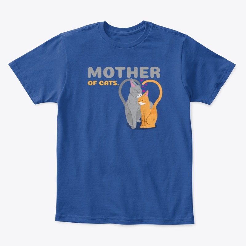 MOTHER OF CATS  T SHIRT,MUG,BAG...
