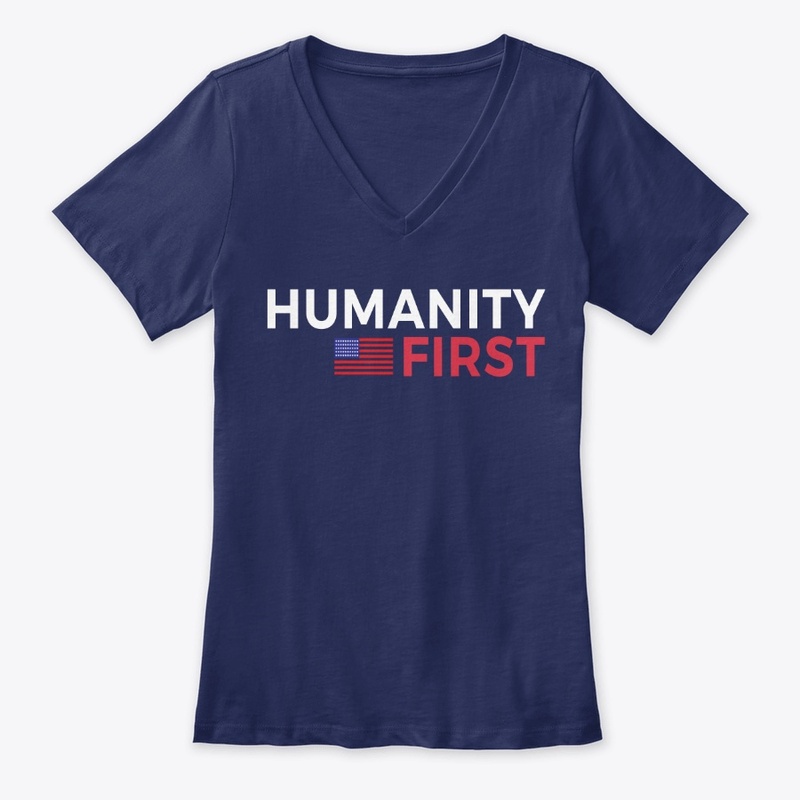 Humanity First Women's Premium V-Neck