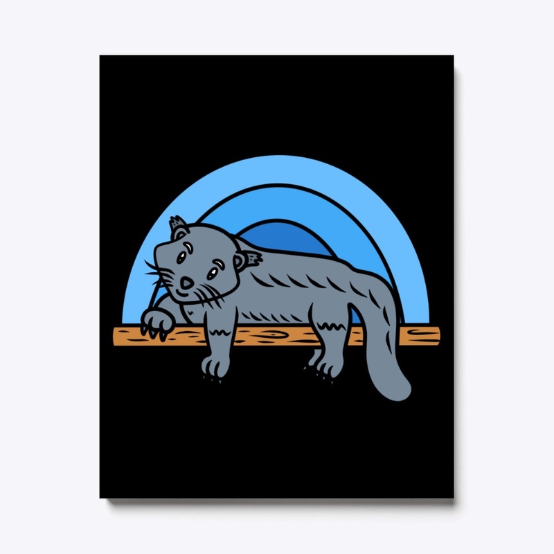 Cute binturong