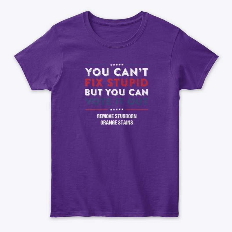 you can't fix stupid but you can vote