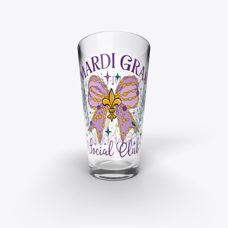 Fleur De Lis Coquette Mardi Gras