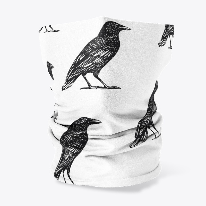 Saints and Scoundrels Raven Neck Wrap 