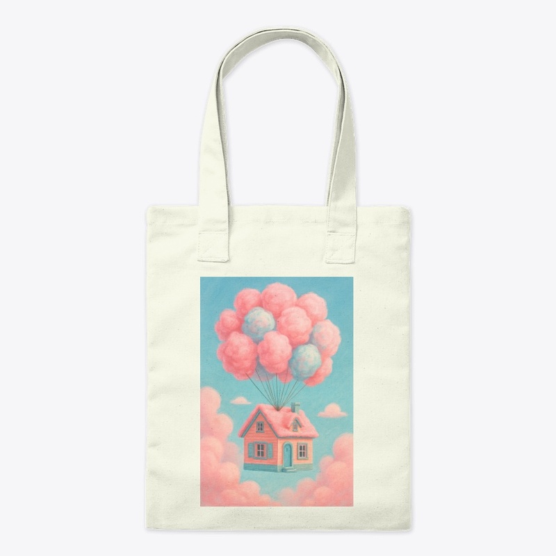 Cotton Candy Flying House