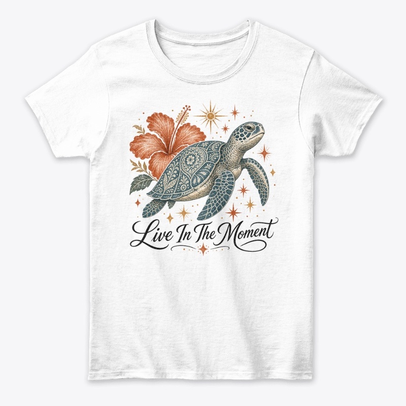 Boho Sea Turtle  vintage Graphic Shirt