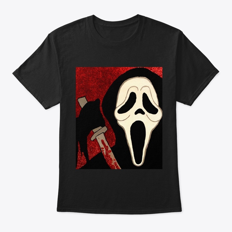 Ghostface Scream Portrait Painting