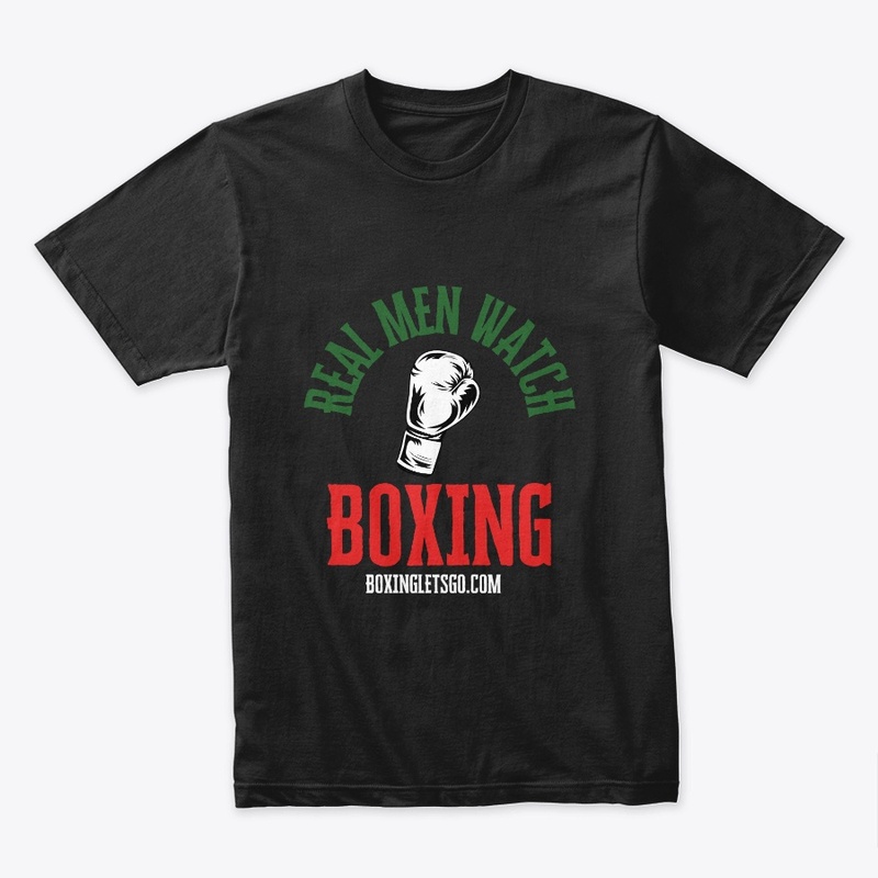 Real Men Watch Boxing