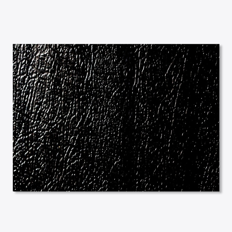 black leather look