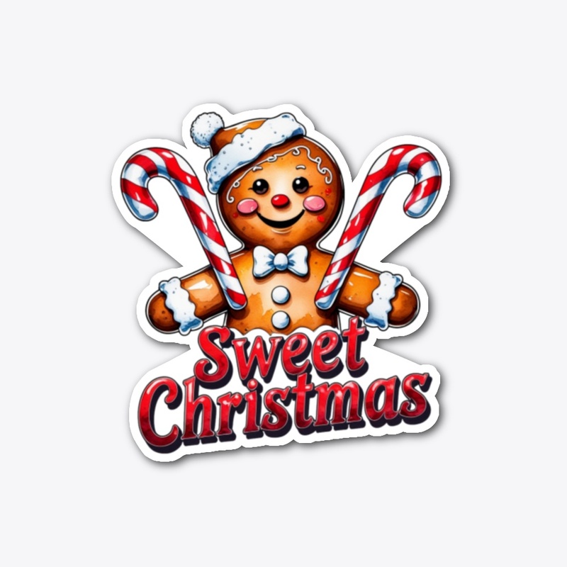 Sweet Christmas – Gingerbread Candy Cane