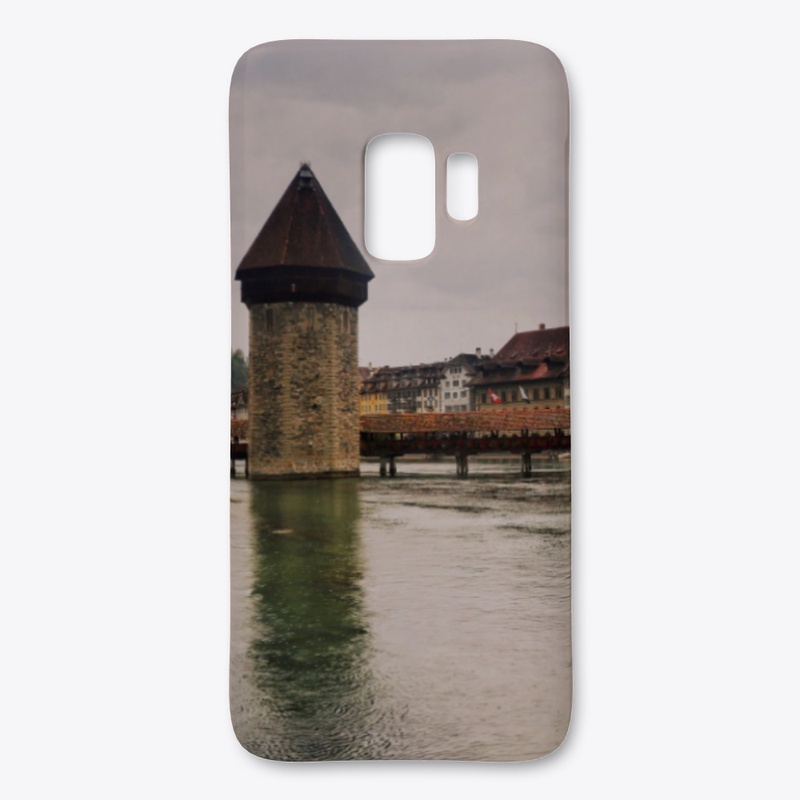 Postcard Lucerne - Chapel Bridge