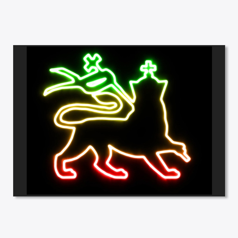 Lion of judah bright outline