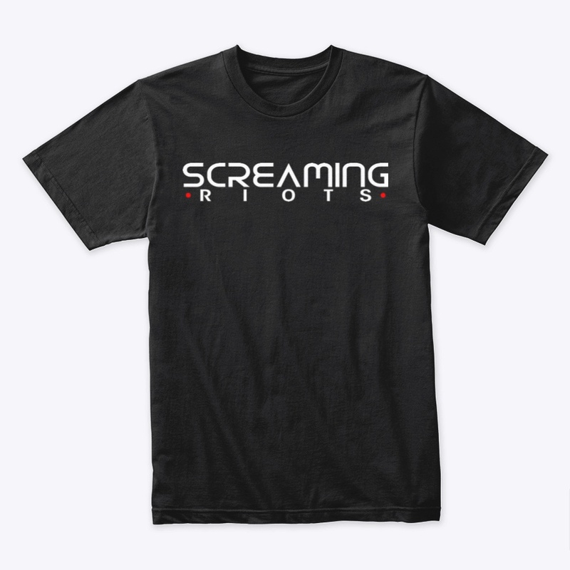 Screaming Riots White Logo