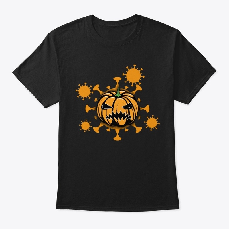 Corona-Pumpkin Halloween design