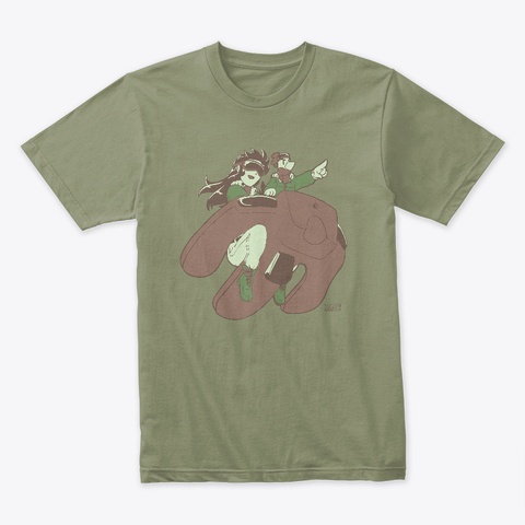Flying Controller Light Olive Kaos Front
