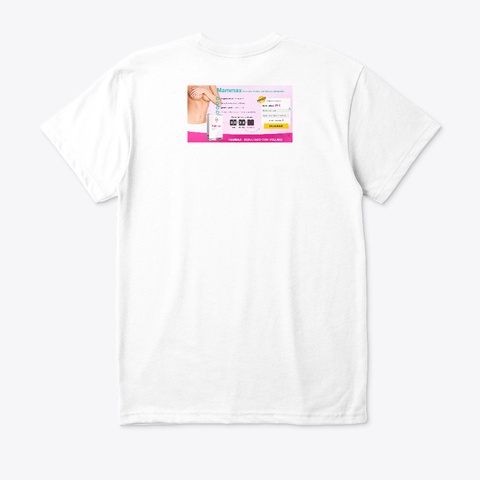 Mammax Portugal White T-Shirt Back
