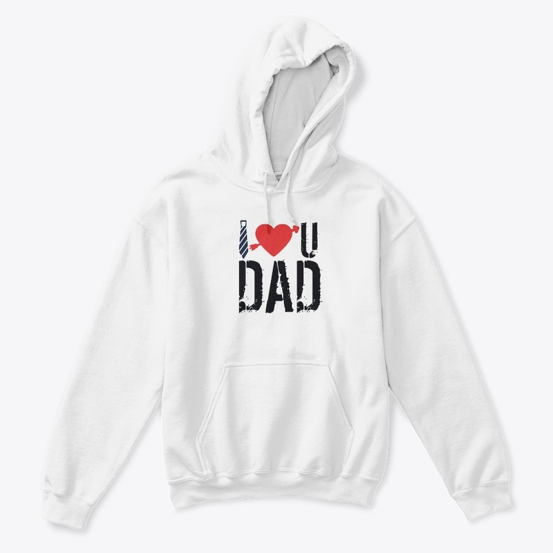 I LOVE U DAD Funny Premium T-Shirt