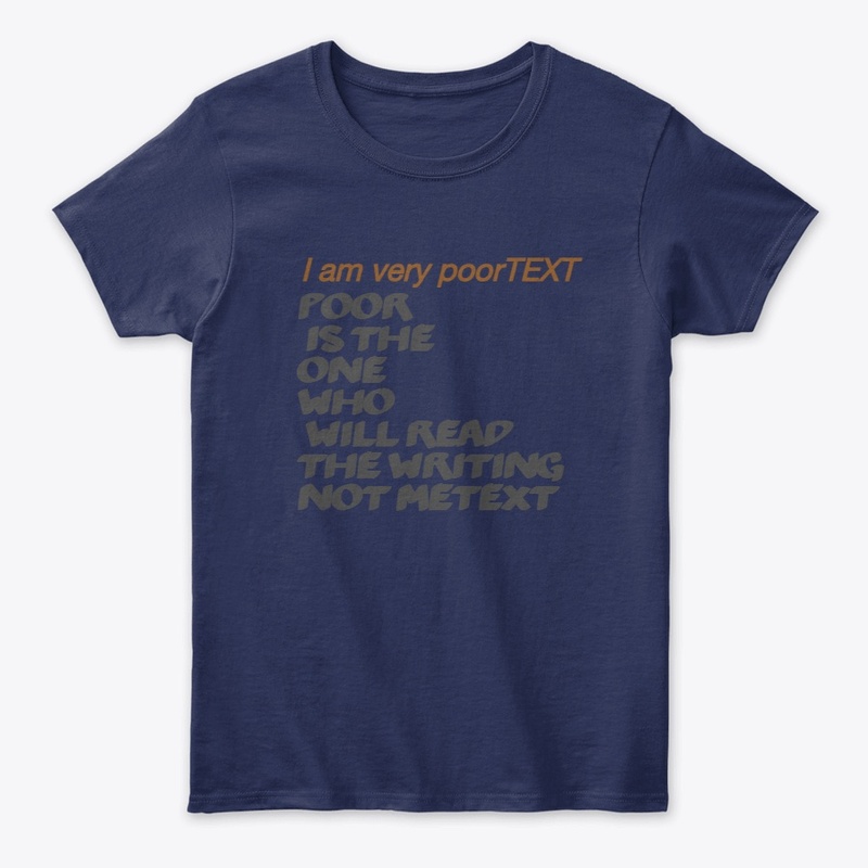 I am very poor