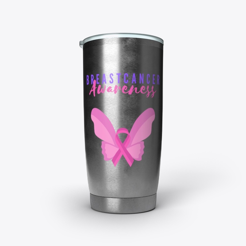 Breast Cancer Awareness - Butterfly Line