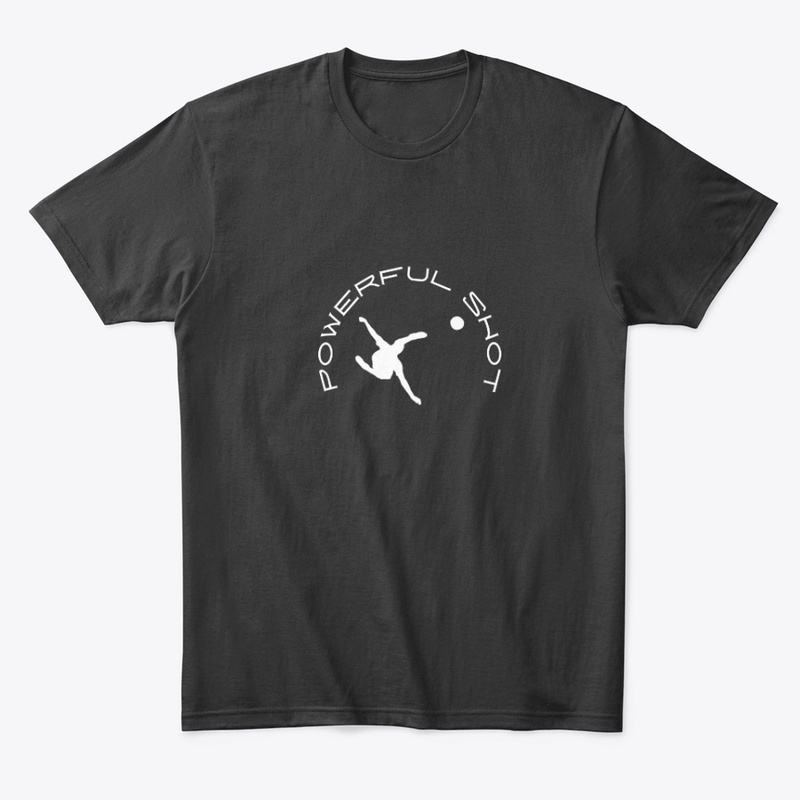 Soccer: Powerful Shot 5 White Logo