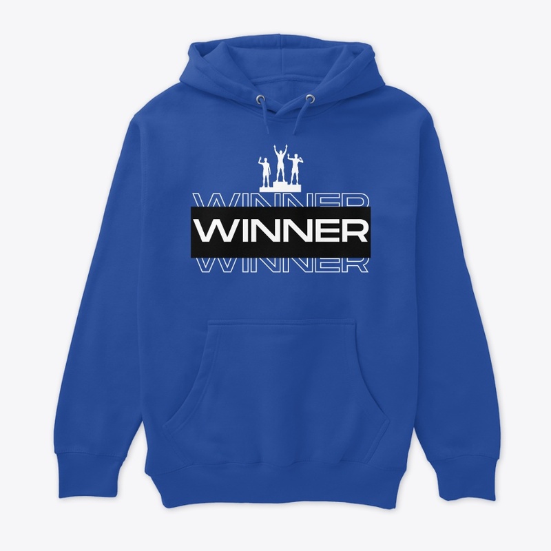 Winner text t shirts