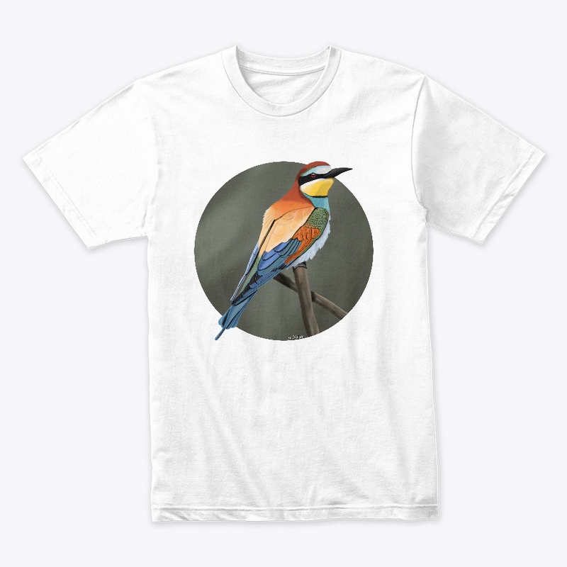 jz.birds Bee-Eater Bird Illustration