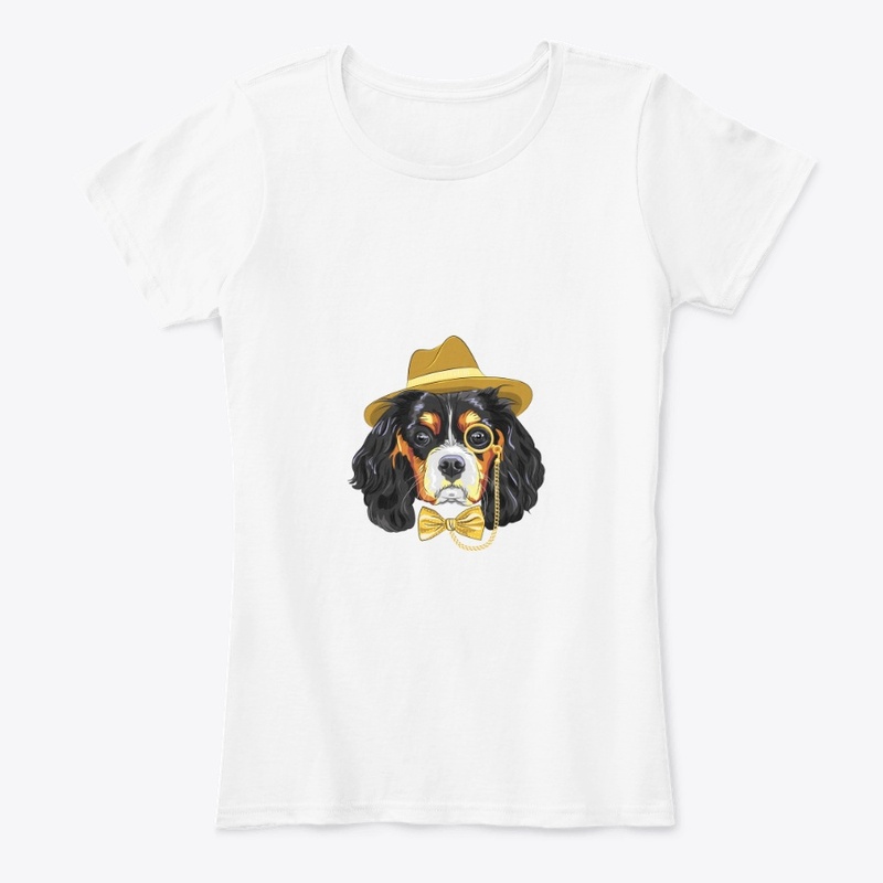 Funny Hipster Dog King IPhone Case