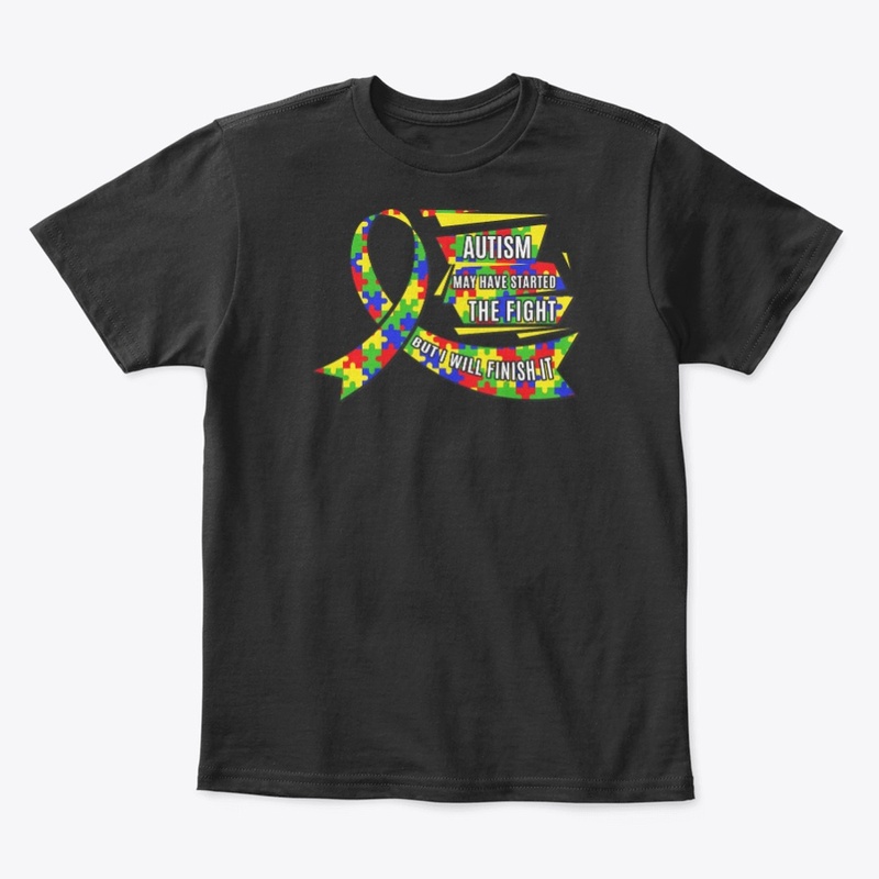 Autism Awareness Gift Finish The Fight